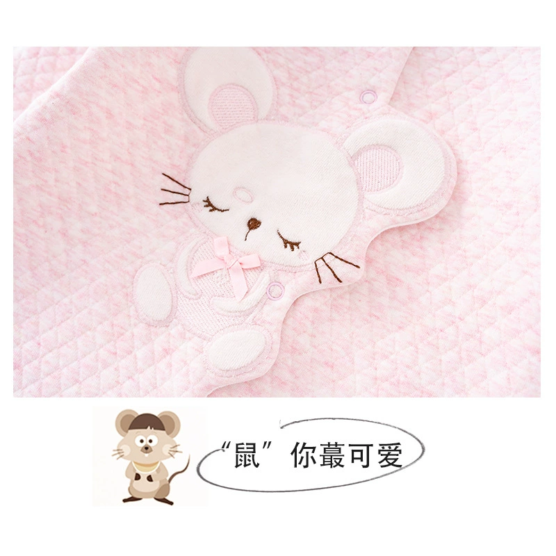 Children's cute cotton long-sleeve, bodysuit for new born, overall, children's clothing, autumn