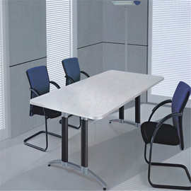 批发钢架办公会议桌 新款 现代简约时尚会议桌培训桌