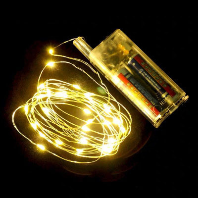 Lámpara blanca caliente de la batería de 3 M 30