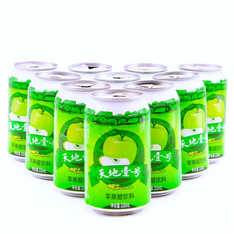 Tiandi One яблочный уксус напиток FCL 330 мл бак Tiandi 1 яблочный уксус газированный напиток оптом