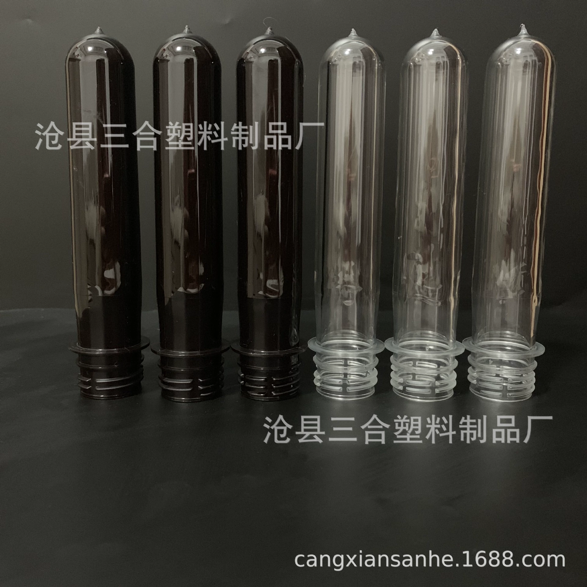 Производитель пластиковых бутылочных эмбрионов pet стандарт 28 высокогорловых бутылочных заготовок трубчатых зародышей воды зародышей масла