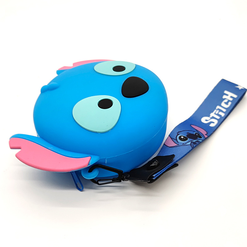 Cartera de silicona de dibujos animados bolsa de los niños de silicona coreana epoxi animal moneda Satchel nuevo monedero de la moneda de silicona image 4