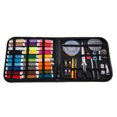 Manufacturer wholesale multi-functional home sewing kit portable sewing kit set tool sewing kit with 130 pieces