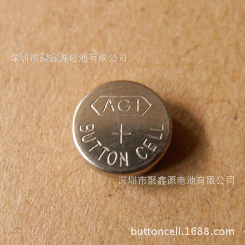 【聚鑫源】 大容量碱性AG1纽扣电池 手表1.5V电池LR621 厂家直供