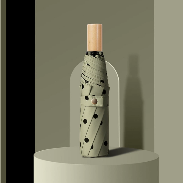 Drive the small wooden handle dot and vinyl khaki