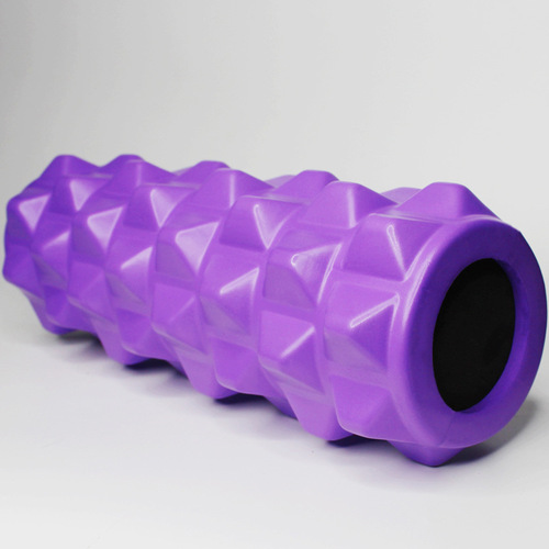 33cm solid Langya stick yoga column fitness foam shaft muscle relaxation massage roller mace roller