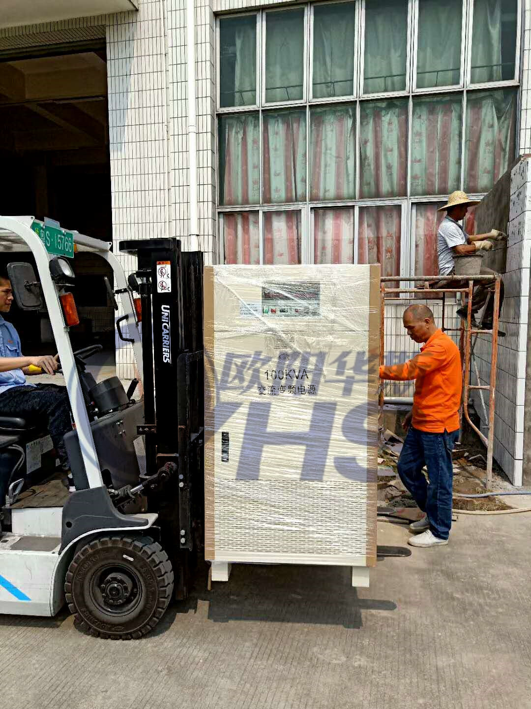 ����100KVA��Ƶ��Դ������ݸ�����ͻ�������60HZ��110V/120V