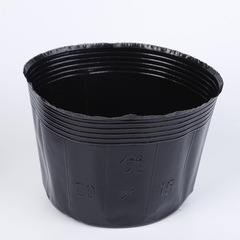 Wholesale Black Thickened Gardening Flower Pots Plastic Planters Home Plant Pots