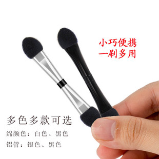 Mini Double Eye Shadow Stick Eye Shadow Pen Double Sponge Eye Shadow Brush Eyeshadow Brush Portable Eye Brush 5.2