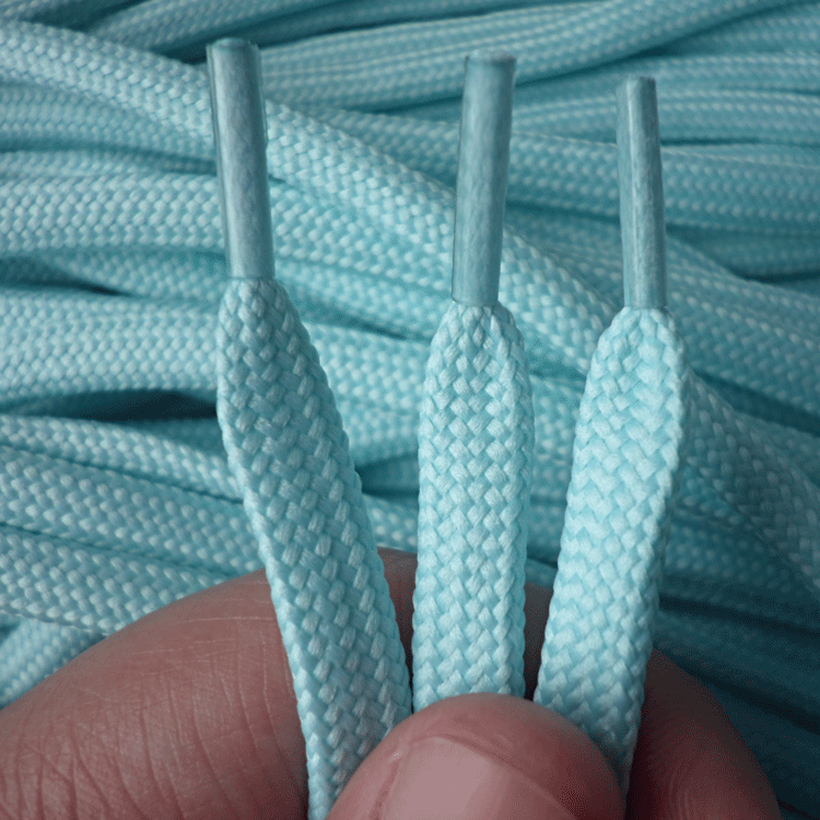 涤纶扁绳1cm空心封头绳服装卫衣抽绳辅料印字印花鞋带扁绳可定做