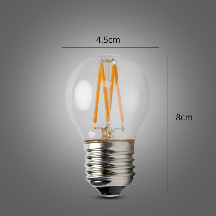 Edison bombilla E27 lámpara de filamento transparente creativa st64 retro imitación tungsteno transfronterizo Amazon bombilla led