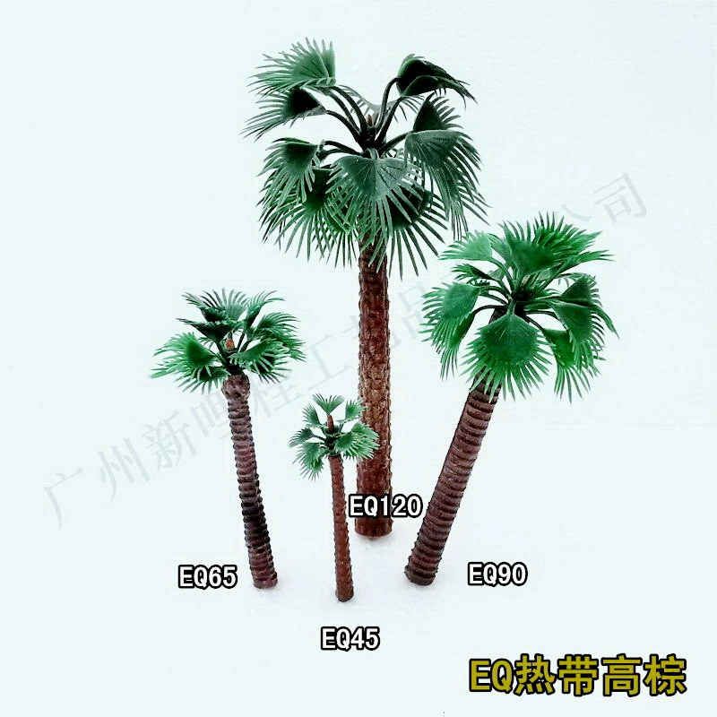 Тип эквалайзера высокий коричневый песочный стол модель здания тропический стиль декоративное дерево Пальма Кокосовая пальма