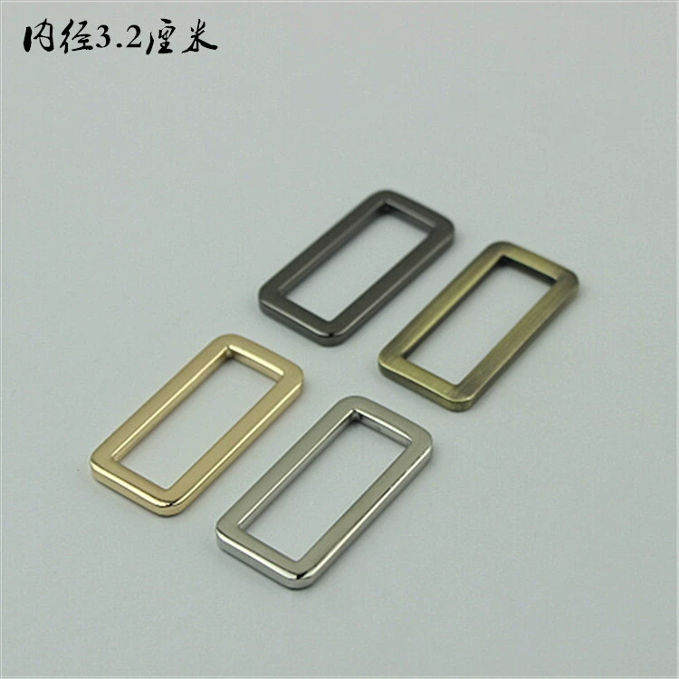 Сумка для багажа Аппаратные аксессуары литье под давлением плоская линия кнопка губ Форма рта сумка Пряжка Сумка регулировка ремня один дюйм 2