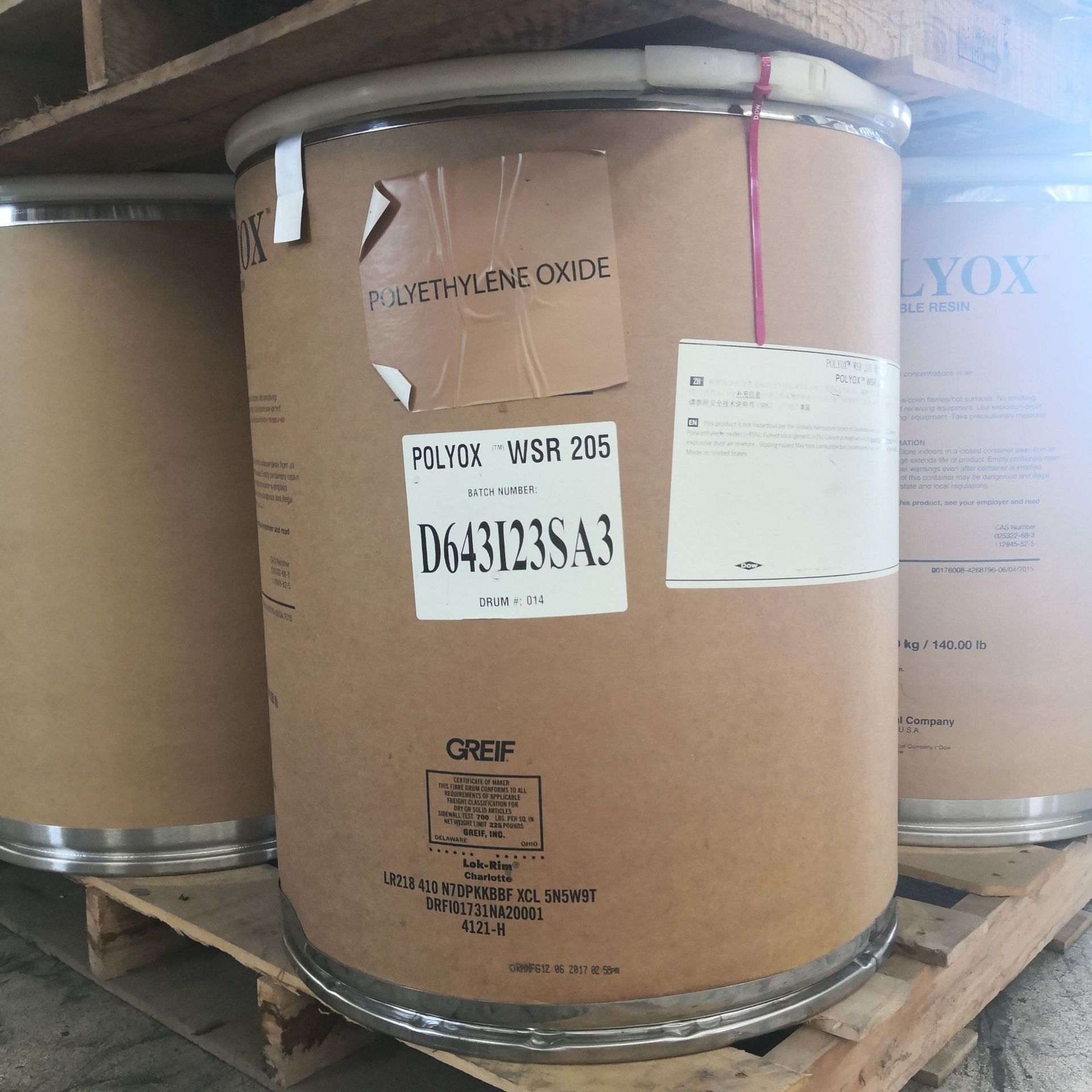 ԭװ������POLYOX WSR N3000��������ϩ �ۻ������鳧���ֻ�����