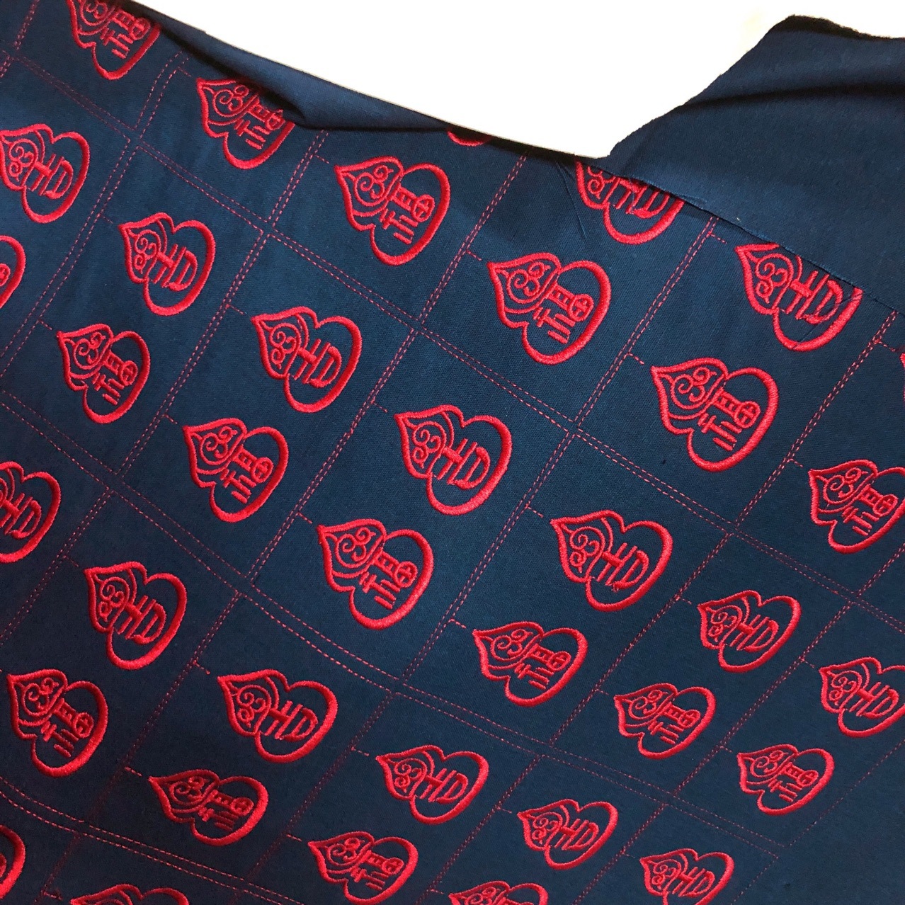 Fanchun bordado grasa Calabaza Jifu palabra Calabaza bolsita Lotus bolsa de tela pieza bordada pequeña Calabaza bolsita pieza de bordado