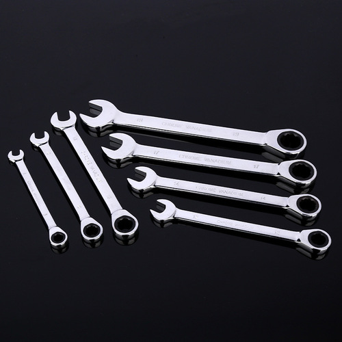 Supply wholesale 6-32 mirror dual-purpose ratchet wrench repair open ratchet wrench Linyi Yuanhong Hardware Tools