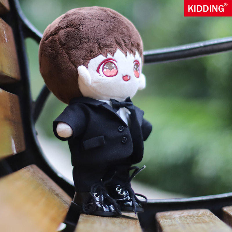 En stock estilo de la celebridad a rayas camiseta ropa pantalones 20cm traje 20cm muñeca ropa Exo muñeca