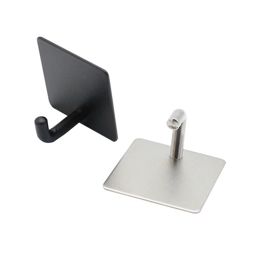 304 stainless steel hooks, no punching, clothes hooks, hardware accessories, single hooks, no nails, door back hooks, cross-border supply wholesale
