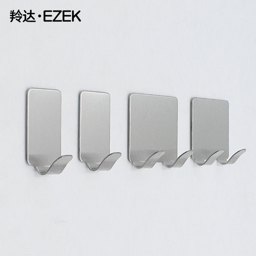 304 stainless steel hooks, no punching, clothes hooks, hardware accessories, single hooks, no nails, door back hooks, cross-border supply wholesale
