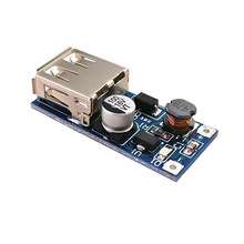 DC-DC升压模块(0.9V~5V)升5V 600MA USB 升压电路板 移动电源升压