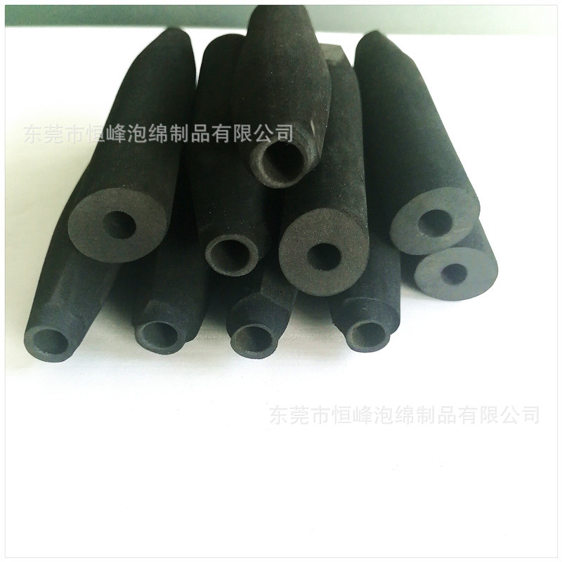 60度EVA黑色雨伞把套 打孔EVA防滑手柄 减震缓冲EVA握把