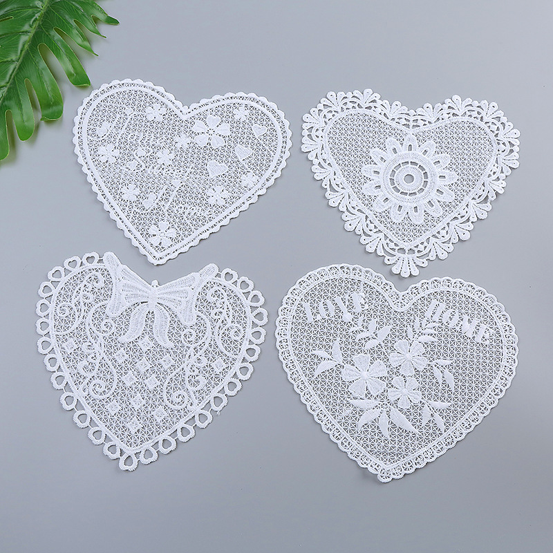 17.5x 15.5cm love lace spot clothing DIY handmade home soft lace bedding 17.5x 15.5cm love lace spot clothing DIY handmade home soft lace bedding