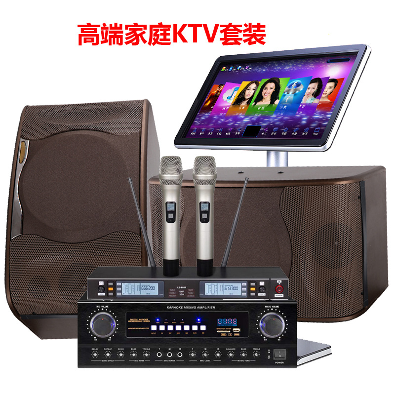 Nuevo SK-100V familia KTV audio juego completo de karaoke reproductor amplificador