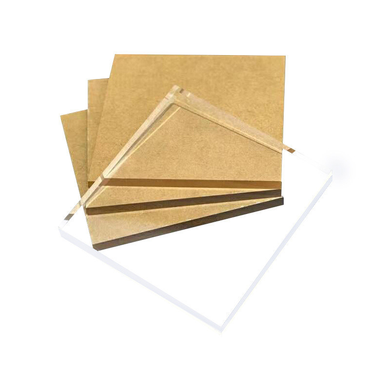 厂家直供透明亚克力板现货彩色有机玻璃磨砂加工pc厚板材雕刻切割