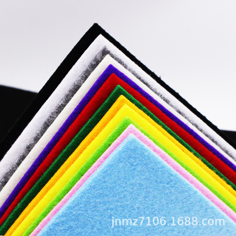 1-2-3-4-5mm化纤 美植袋用毛毡布墙毯戟绒粘料隔音板