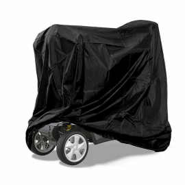 供应 210D牛津布 老年代步车车罩 Scooter Storage Rain Cover 黑