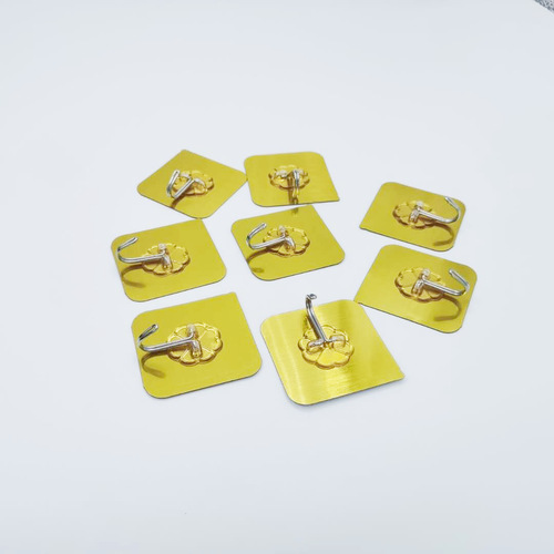 Nail-free, traceless glue, transparent wall hanging clothes hook, kitchen creative waterproof hook