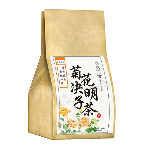 Mingfang Huayuan chrysanthemum cassia seed red wolfberry honeysuckle tea health tea bag combination large bag processing and wholesale