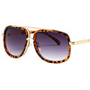 Metal trend retro sunglasses, glasses solar-powered, wholesale, European style