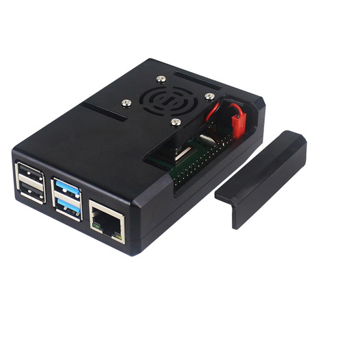 Raspberry Pi 4B Case with Fan for Cooling and Protection
