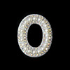 DIY Pearl Diamond Hair Rope Towers Plating Diamond Diamond Type Accessories Student Alphabet Accessories