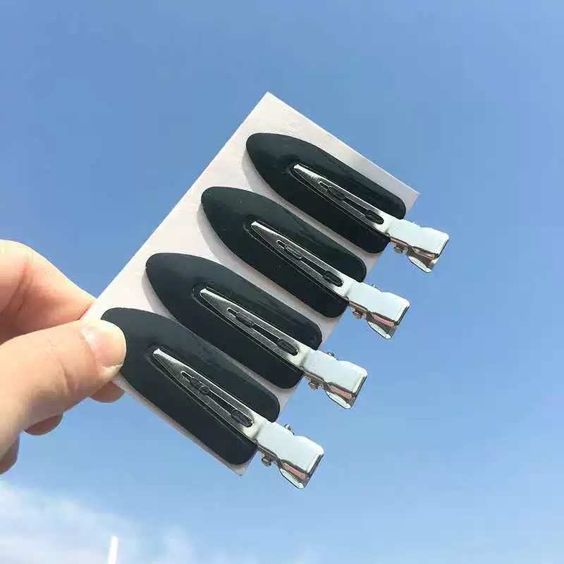 Заколки Hair clip Nana, для челки, металлические защёлки, набор 4 шт., разные цвета
