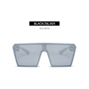 Retro big square sunglasses, trend glasses, European style