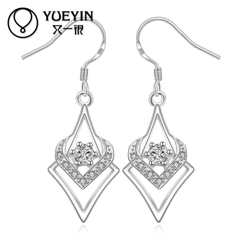Earrings, fashionable creative accessory, European style, wholesale
