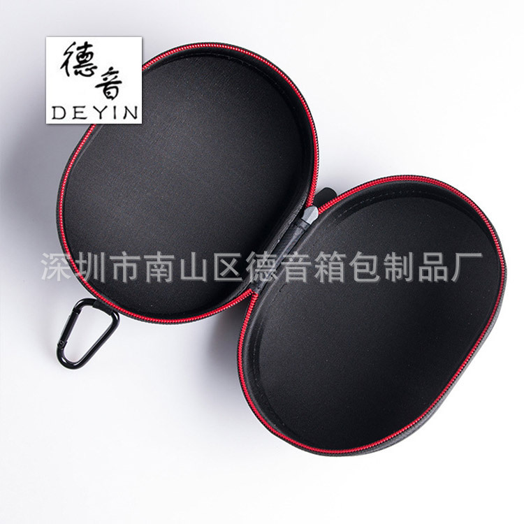 厂家批发耳机收纳盒 便携大容量耳机收纳包 防水耐用耳机包