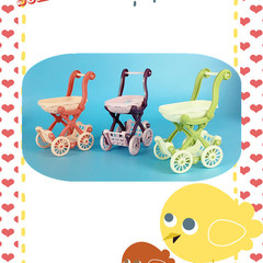 娃娃配件娃娃過家家仿真購物車菜貨娃娃配件塑料玩具配件廠家直供