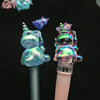 Manufacturer Direct selling acrylic transparent crack jack unicorned beast bead bead pen ornament pen jewels accessories crafts decoration