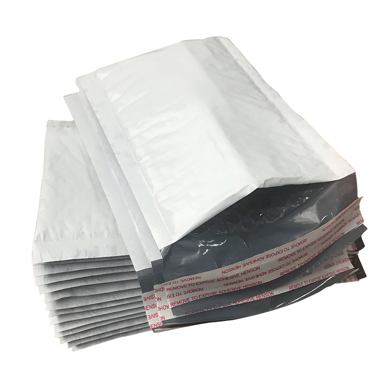 Bolsa de burbuja de película coextruida gris bolsa de burbuja a prueba de golpes bolsa de burbuja de plástico bolsa de embalaje de logística de espuma impermeable