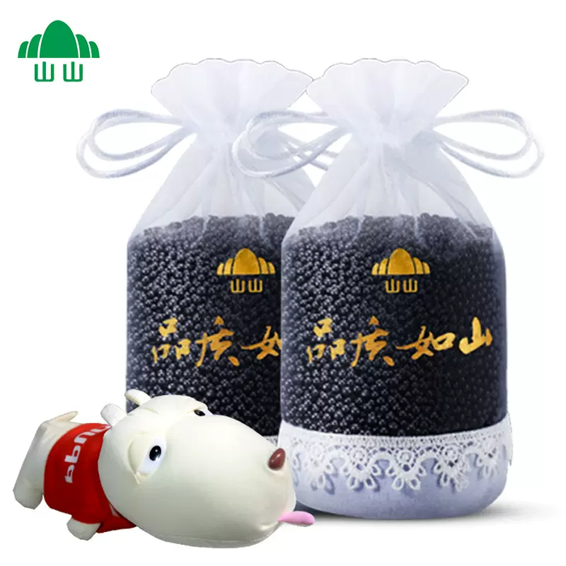 山山活性炭包6袋除甲醛纳米矿晶除异味炭包车内摆件清新剂防潮