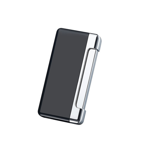Hot-selling direct blue flame windproof lighter advertising gift typing windproof cross-border small and light cross-border wholesale