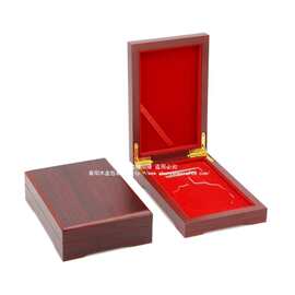 批发红木奖章盒 高档勋章木质盒子 徽章包装礼盒 Medal box