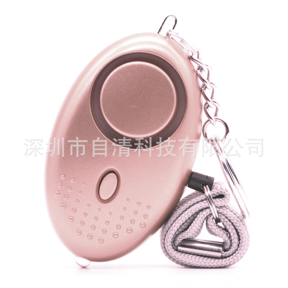 Alarma Personal Portátil de Alto Decibelio con Luz LED para Mujeres