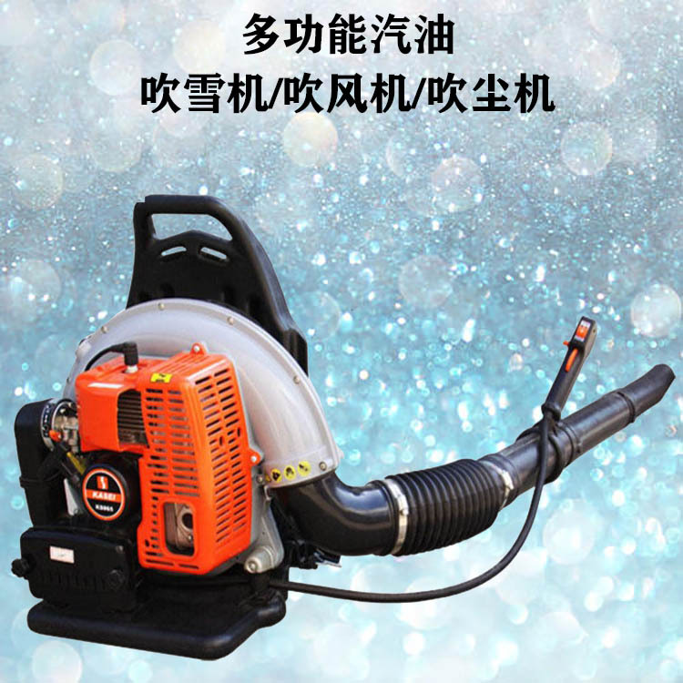 绿化落叶路面吹扫工具 背负式四冲程多功能吹雪机 汽油吹风机