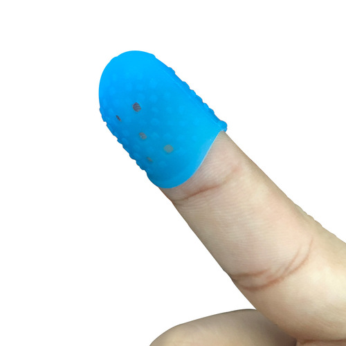 Guitar Silicone Finger Picks Left-Hand Finger Picks for Beginners Practice Guitar String Playing Finger Protection Picks Guitar Accessories