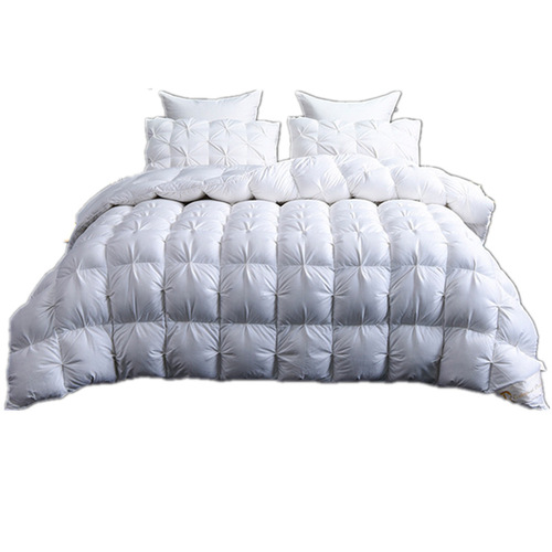 5A cotton large white goose down quilt winter quilt thickened quilt warm quilt core single double quilt student dormitory duvet