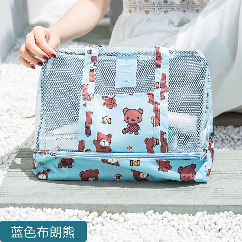 하늘색 곰